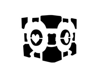 3D Companion Cube