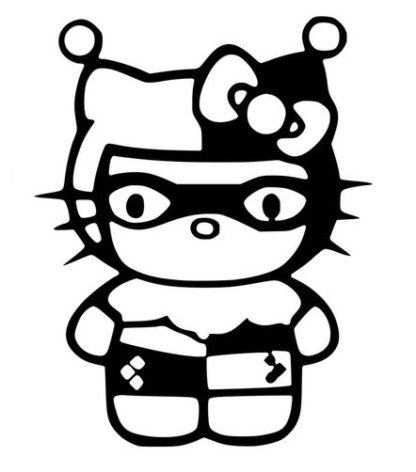 Hello Kitty Harley Quinn