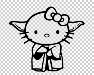 Hello Kitty Yoda