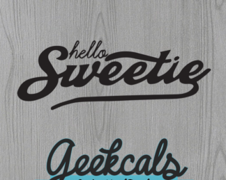 Doctor Who Hello Sweetie Vinyl Car Decal