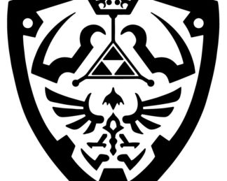 Hylian Shield Decal