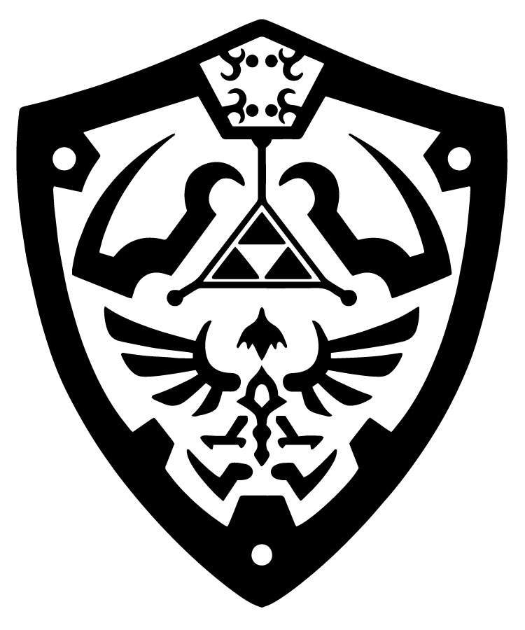 Hylian Shield Decal