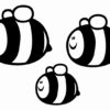 Bumbly Bees Decals