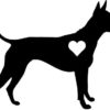 Thai Ridgeback Love Decal