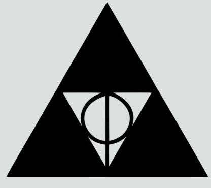 Triforce Deathly Hallows Sticker