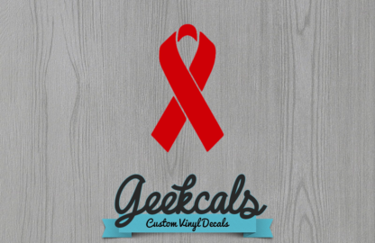 AIDS/HIV Awareness Vinyl Decal