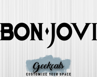 Bon Jovi Inspired Custom Vinyl Decal